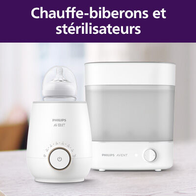 Chauffe-biberons et stérilisateurs