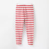 organic play legging, 18-24m - dark rose stripe