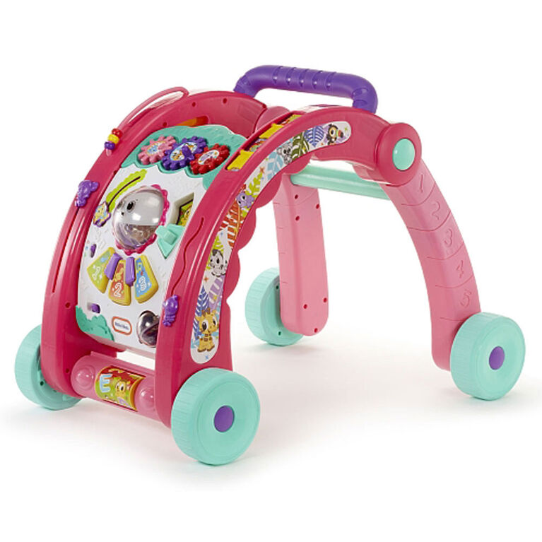 Little Tikes - Trotteur d'activités 3-en-1 (rose)