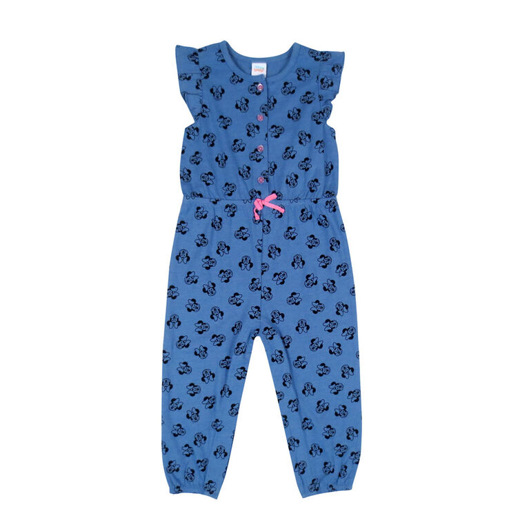 Disney Minnie Mouse 1 piece Romper - Blue, 9 months