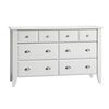 Child Craft dressing bureau, matte white finish