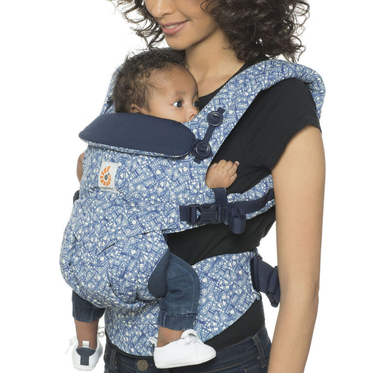 Ergobaby Omni 360 All-in-One Ergonomic Baby Carrier - Batik Indigo