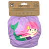Zoocchini - Cloth Diaper & 2 Inserts - Mermaid - One Size - 7-35 lbs