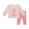 Marie Legging Set Pink 9/12M