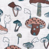Perlimpinpin-Couverture en mousseline-Champignons