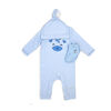 Sterling Baby Ensemble de combinaison gaufrée 3 pièces : girafe bleue 9M
