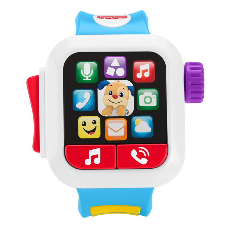 Fisher-Price Laugh & Learn Time to Learn Smartwatch - Bilingual Edition