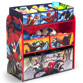 Organiseur pour rangement des jouets Marvel Spider-Man par Delta Children