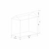 Sweedi Twin House Bed Frame Navy Blue