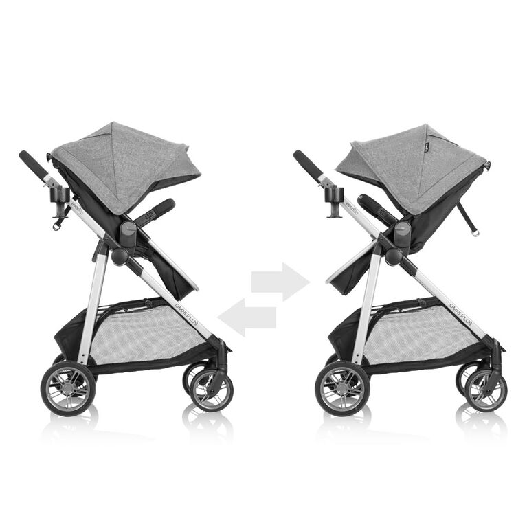 Evenflo Omni Plus Modular Travel System With Infant Car Seat