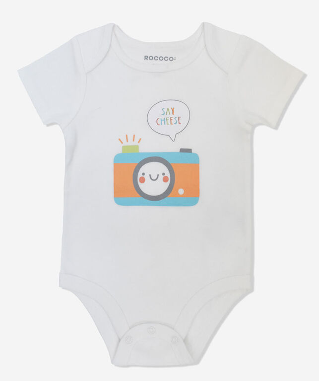 Rococo Bodysuit White 0-3 Months