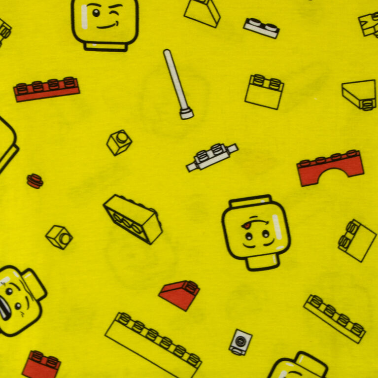 Lego All Over Print Tshirt Yellow - 5/6
