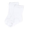 Small Wonder - Baby Sock,Soild White