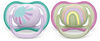 Avent Ultra Air Pacifier 0-6m sun/ rainbow 2pk