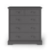 Child Craft Camden Ready to Assemble 4-Drawer Chest - Cool Gray