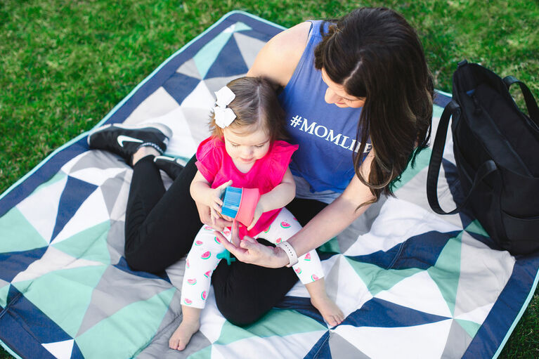 Jj Cole Essentials Outdoor Mat Fractal Babies R Us Canada