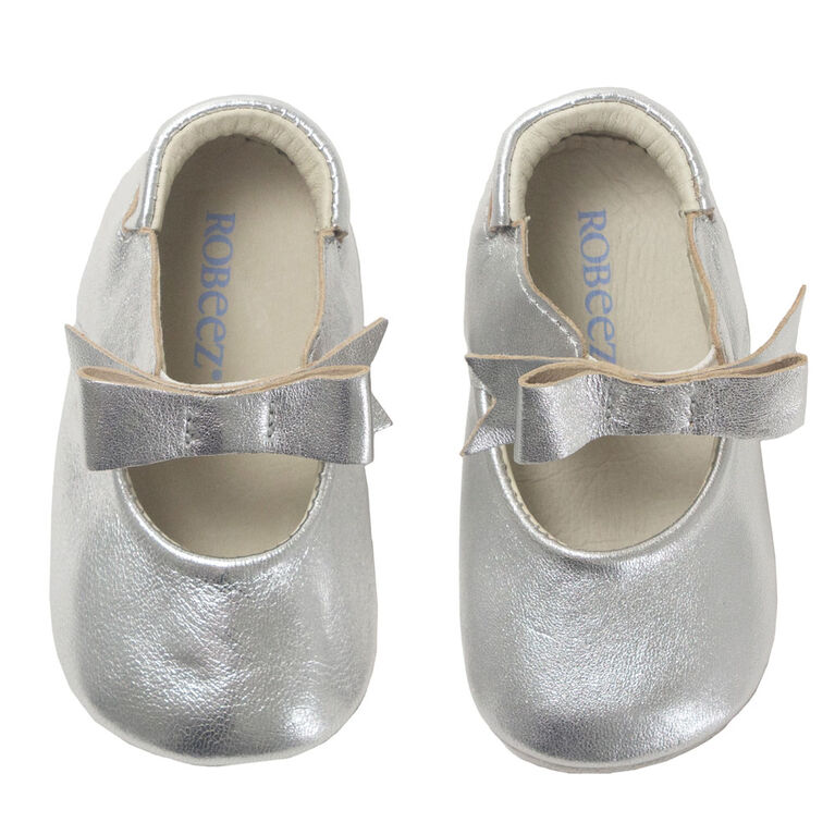 Robeez - First Kicks Sofia Silver 3-6M | Babies R Us Canada