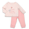 Ensemble chemise et pantalon Koala Baby Dream Girl, Some Bunny Love Me - 12 Mois