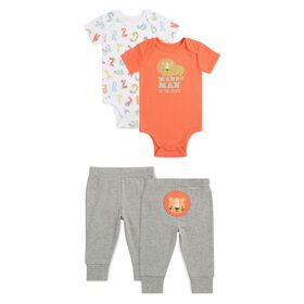 Koala Baby 3 Piece Turn Me Around Set Salmon
