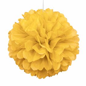 Jaune 16" Boule Decorative