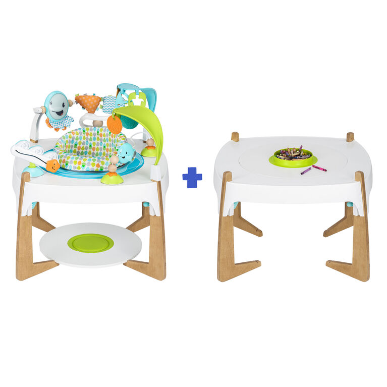 ExerSaucer Gleeful Sea 2-in-1 Activity & Art Table