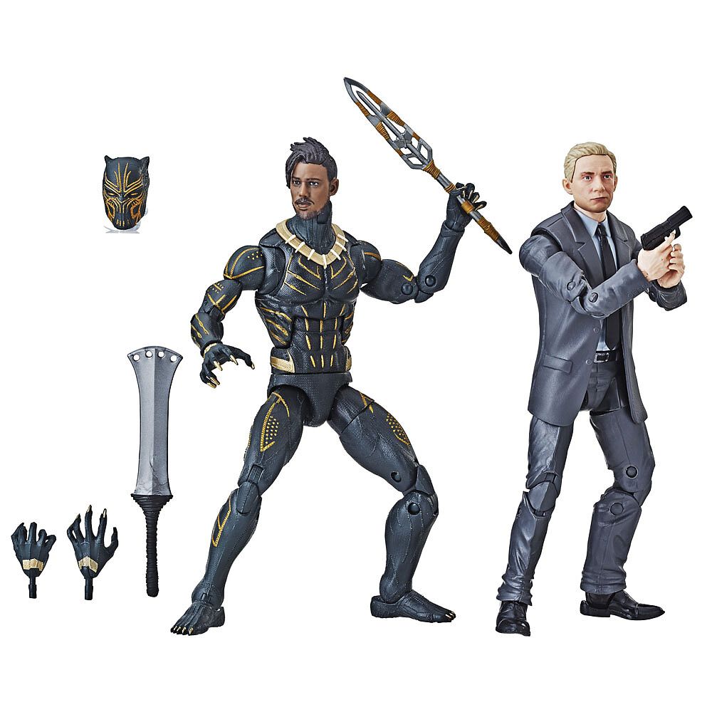 Marvel legends killmonger 2 deals pack