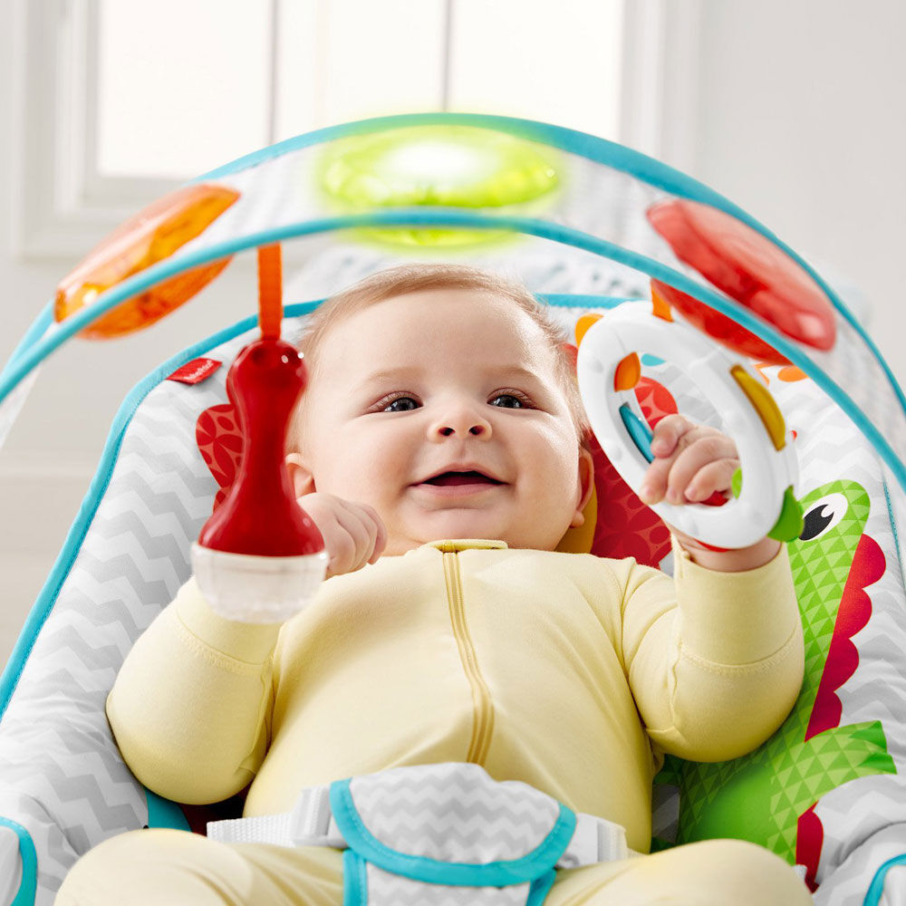 fisher price kick n play musical bouncer