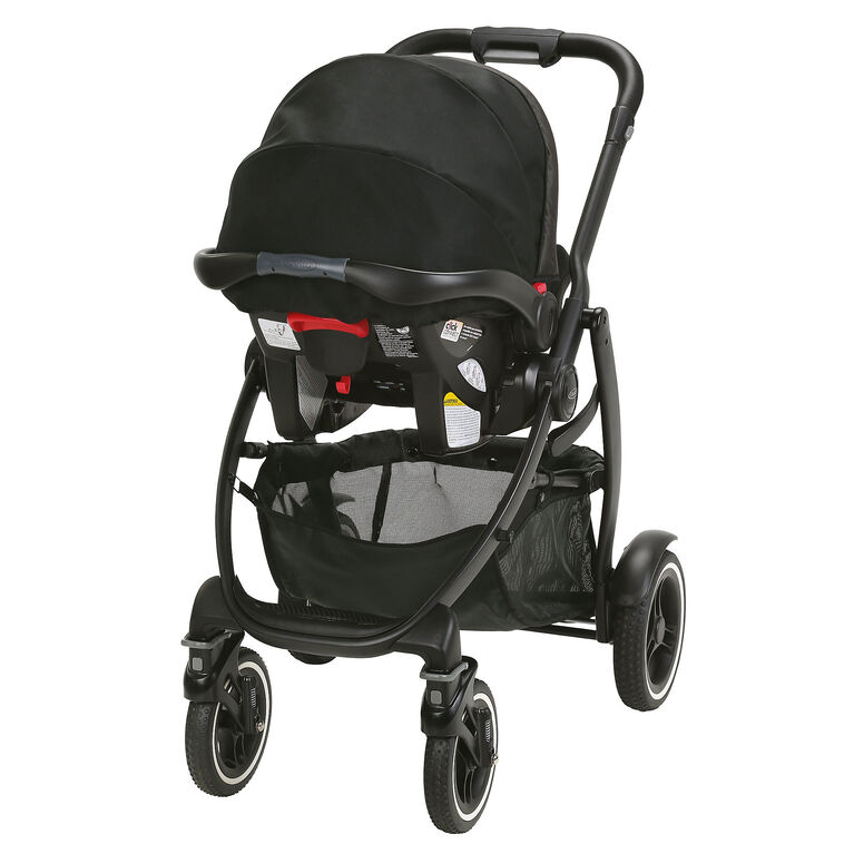 Graco EVO XT Quad Travel System - Iron