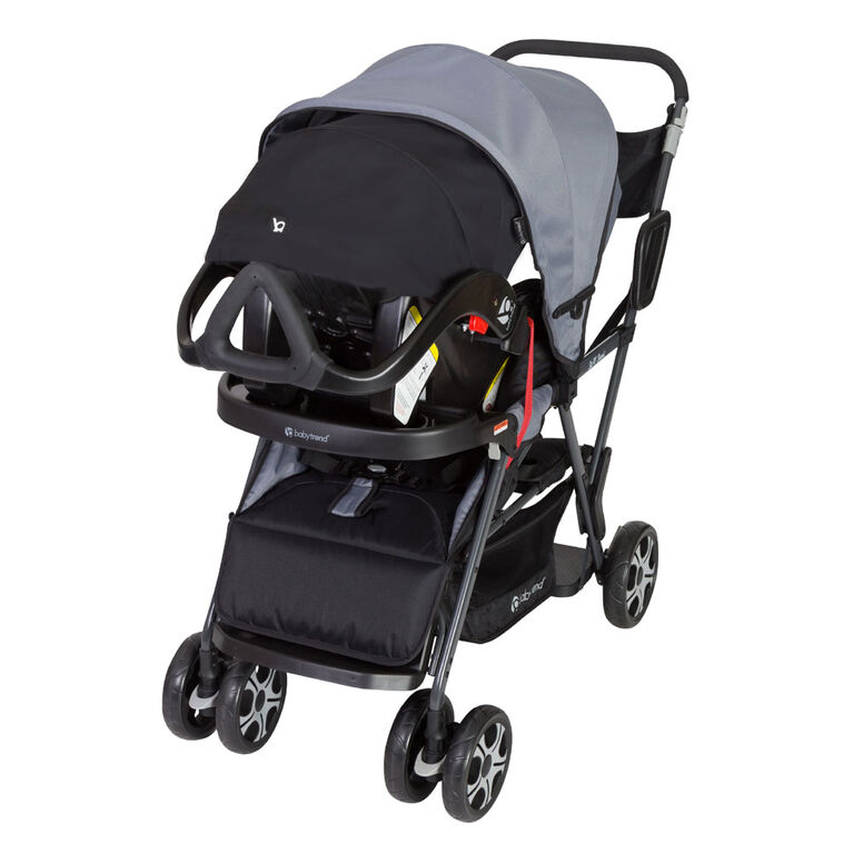 Baby Trend Sit N' Stand® Poussette Double - Onyx Poussette Double