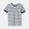 Short Sleeve 2 Piece Sleep Dk Blue Stripe 3Y