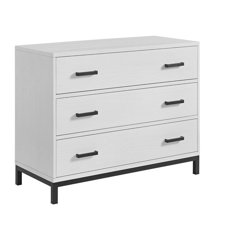 Bayfield 3 Drawer Dresser Rustic White - R Exclusive