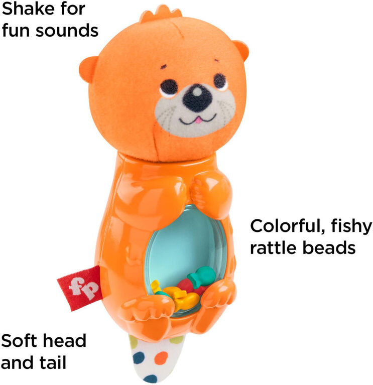 Fisher-Price Hungry Otter Rattle