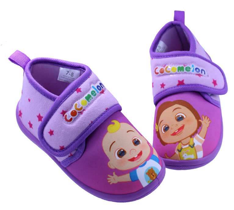 Cocomelon Toddler Slipper Purple