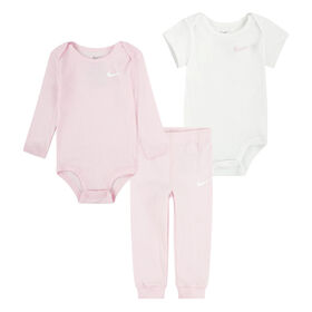 Nike Essentials 3 Piece Pants Set - Pink Foam