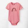 short-sleeve play all day organic bodysuit , 18-24m - rose