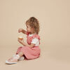 short-sleeve play all day organic bodysuit , 6-9m - white