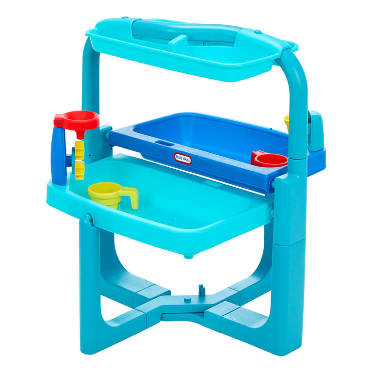 Table pliante de jeu d'eau Little TikesMD Easy StoreMC pour l'extérieur avec accessoires