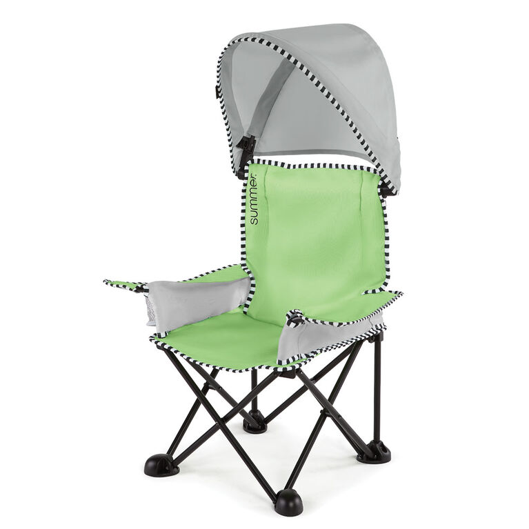 Summer Infant - Summer Pop 'n Sit SE Big Kid Chair - Sweet Life Edition - Green Apple