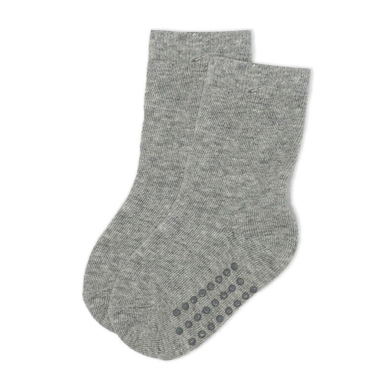 Small Wonder - Infant Sock, Grey 12-24M