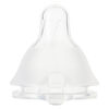 Evenflo Feeding Balance+ Standard Neck BPA-Free Silicone Fast Flow/X-Cut Nipples - 8 Months+, 2-Pack