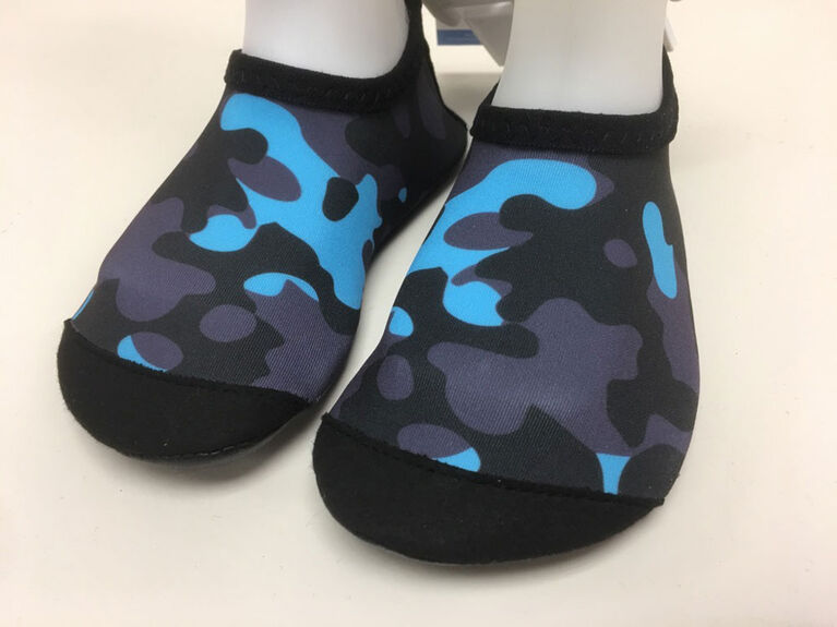 Tickle-toes Camouflage Aqua Shoes Size 5