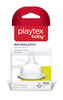 Tétines en silicone de Playtex Baby - Débit moyen - Paquet de 2