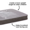 Diono Angle Adjuster Car Seat Leveler, Car Seat Wedge Cushion, Provides More Legroom For Rear-Facing Car Seats