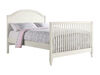 Oxford Baby Elizabeth 4 in 1 Convertible Crib Vintage White - R Exclusive