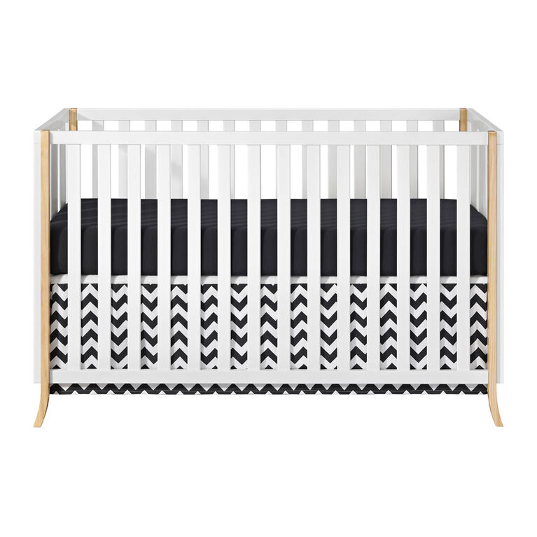 Arlie 4 In 1 Island Crib Whte/Natural - R Exclusive