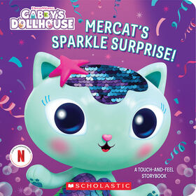 MerCat's Sparkle Surprise!: A Touch-and-Feel Storybook (Gabby's Dollhouse) (Media tie-in) - English Edition