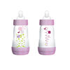 Mam Anti Colic Bottle 2 Pack 9oz - Pink - Patterns May Vary