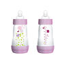 Mam Anti Colic Bottle 2 Pack 9oz - Pink