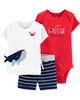 Carter's 3 piece Mommy's First Wave Set - 12 Months
