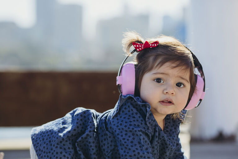 Mini protège-oreille pour bébé Banz - rose. - Édition anglaise